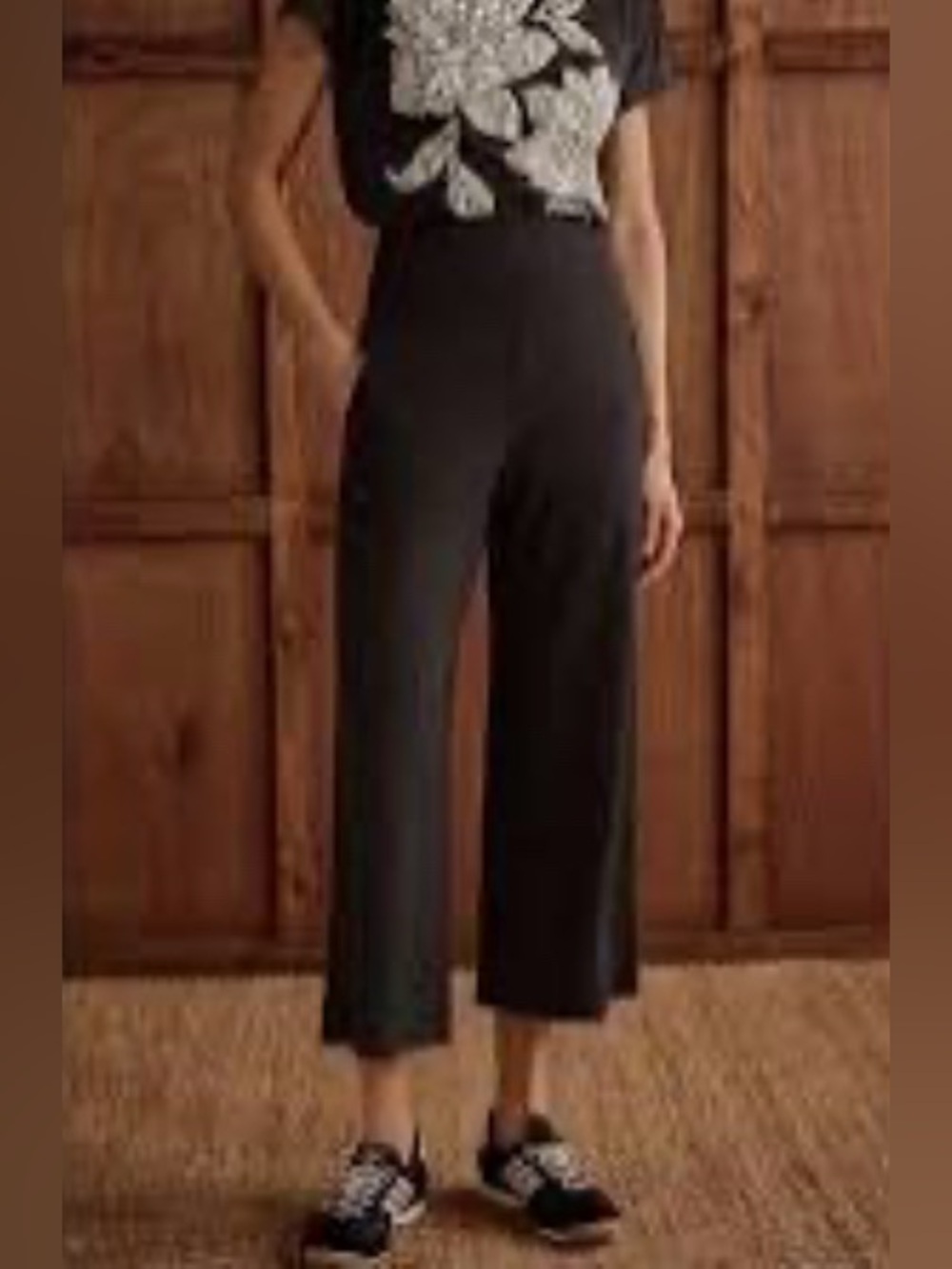 CAbi Chance Cropped Pants In Black Style Number 1208